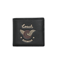 Coach F38583 Double Billfold Wallet With Easy Rider Motif