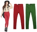 (พร้อมส่ง) Skinny Pants w/ Belt By Stylenanda