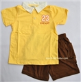 เสื้อคอโปโลสีเหลืองเบอร์ 23+กางเกง 